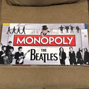 The Beatles Collectors Edition Monopoly Game Complete